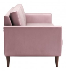  Mirabelle Sofa Pink Velvet (101338) - Zuo Modern