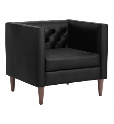  Grant Arm Chair Black Velvet (101341) - Zuo Modern