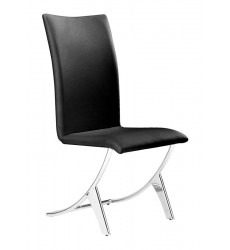 Delfin Dining Chair Black (102101) - Zuo Modern