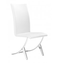  Delfin Dining Chair White (102102) - Zuo Modern