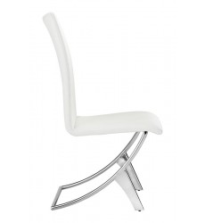  Delfin Dining Chair White (102102) - Zuo Modern