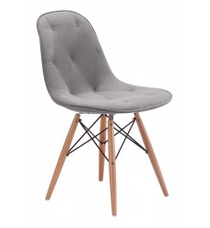  Probability Dining Chair Gray (104155) - Zuo Modern