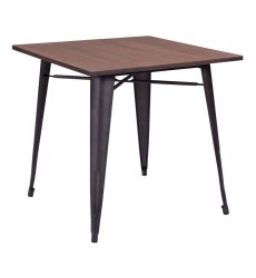  Titus Dining Table Rusty Wood (109124) - Zuo Modern