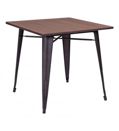  Titus Dining Table Rusty Wood (109124) - Zuo Modern