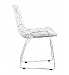  Wire Dining Chair Chrome (188000) - Zuo Modern