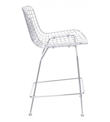  Wire Counter Chair Chrome (188018) - Zuo Modern