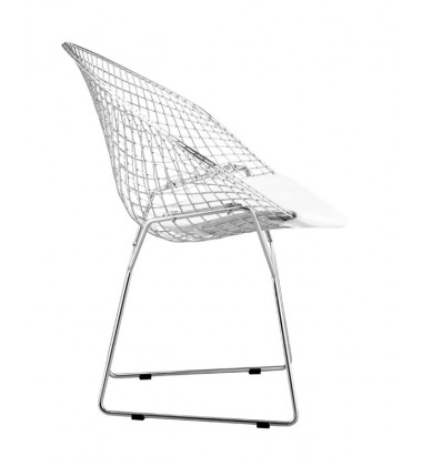  Net Dining Chair White (188021) - Zuo Modern