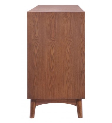  Liberty City Buffet Walnut & Black (199055) - Zuo Modern