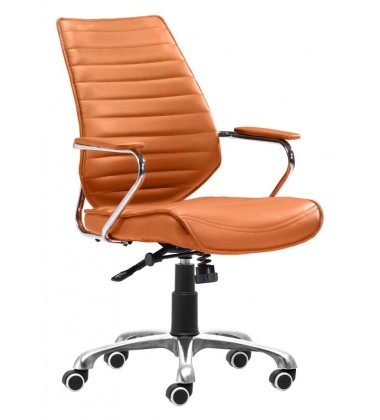  Enterprise Low Back Office Chair Terra (205167) - Zuo Modern