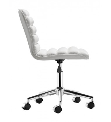  Admire Office Chair White (205711) - Zuo Modern