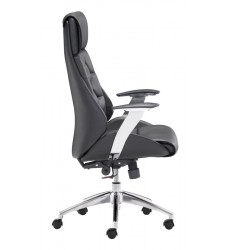  Boutique Office Chair Black (205890) - Zuo Modern