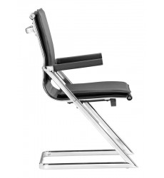  Lider Plus Conference Chair Black (215210) - Zuo Modern
