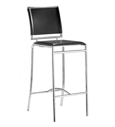  Soar Bar Chair Black (300150) - Zuo Modern