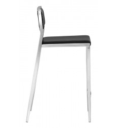  Dolemite Counter Chair Black (300188) - Zuo Modern