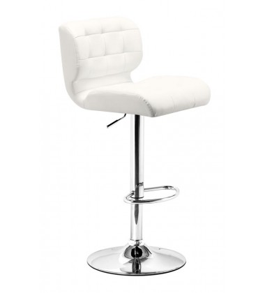  Formula Bar Chair White (300217) - Zuo Modern