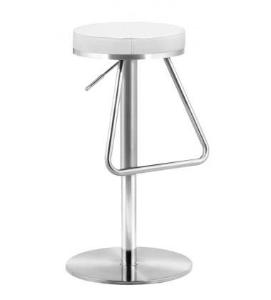  Soda Barstool White (300251) - Zuo Modern