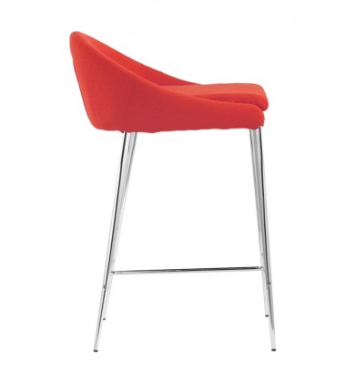  Reykjavik Counter Chair Tangerine (300333) - Zuo Modern