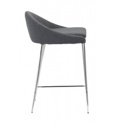  Reykjavik Counter Chair Graphite (300334) - Zuo Modern