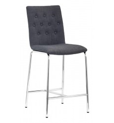  Uppsala Counter Chair Graphite (300338) - Zuo Modern