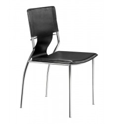  Trafico Dining Chair Black (404131) - Zuo Modern