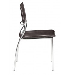  Trafico Dining Chair Espresso (404133) - Zuo Modern
