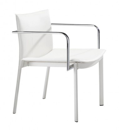  Gekko Conference Chair White (404142) - Zuo Modern