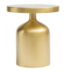  Kendal Accent Table Brass (405000) - Zuo Modern