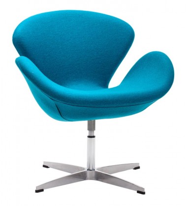  Pori Arm Chair Island Blue (500311) - Zuo Modern