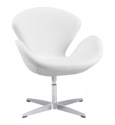  Pori Arm Chair White (500314) - Zuo Modern