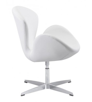  Pori Arm Chair White (500314) - Zuo Modern