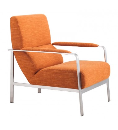  Jonkoping Arm Chair Orange (500347) - Zuo Modern