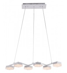  Dunk Ceiling Lamp White (56031) - Zuo Modern