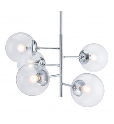  Somerest Ceiling Lamp Chrome (56060) - Zuo Modern