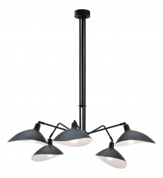  Desden Ceiling Lamp Black (56062) - Zuo Modern