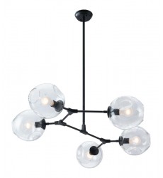  Odense Ceiling Lamp Black (56063) - Zuo Modern