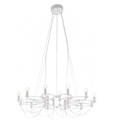 Scala Ceiling Lamp White (56069) - Zuo Modern