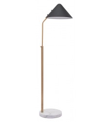  Pike Floor Lamp Black (56081) - Zuo Modern