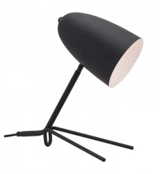  Jamison Table Lamp Matt Black (56082) - Zuo Modern