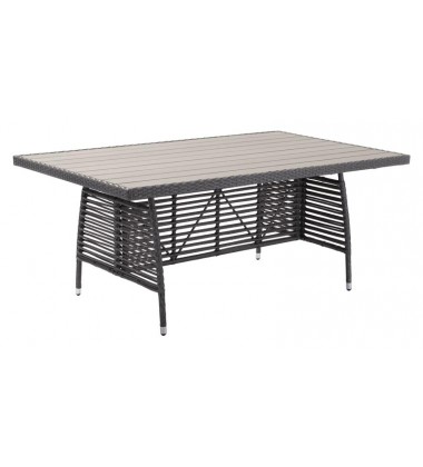  Sandbanks Dining Table Gray (703533) - Zuo Modern