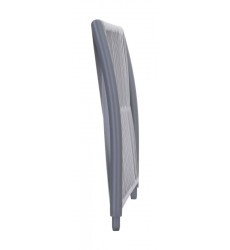  Sand Beach Arm Side/Backrest Gray (703583) - Zuo Modern