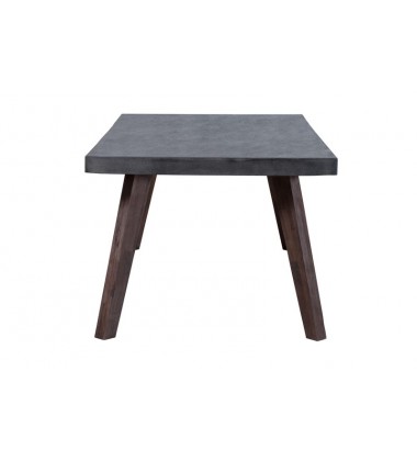  Son Dining Table Cement & Natural (703588) - Zuo Modern
