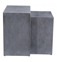  Mom Nesting Side Tables Cement (703758) - Zuo Modern