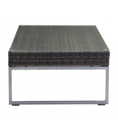 Malibu Coffee Table Brown & Silver (703835) - Zuo Modern  Malibu Coffee Table Brown & Silver (703835) - Zuo Modern