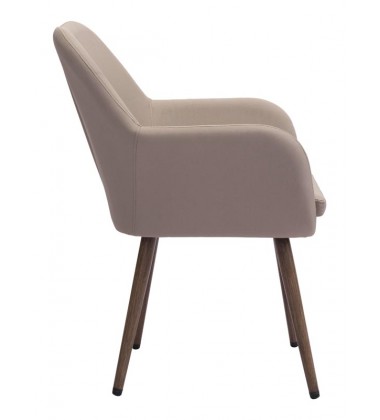  Pismo Dining Chair Taupe (703843) - Zuo Modern