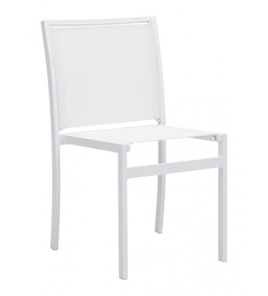  Mayakoba Dining Chair White (703845) - Zuo Modern