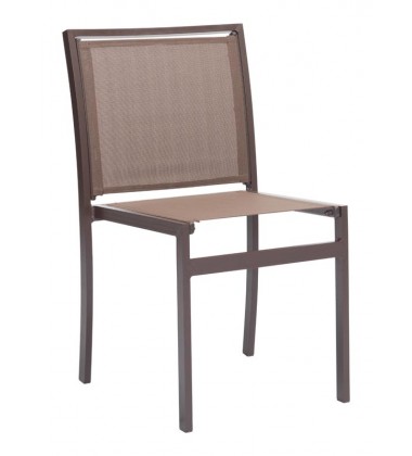  Mayakoba Dining Chair Brown (703846) - Zuo Modern