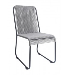  Drew Dining Chair Black & Dark Gray (703886) - Zuo Modern