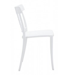  Rift Dining Chair White (703906) - Zuo Modern