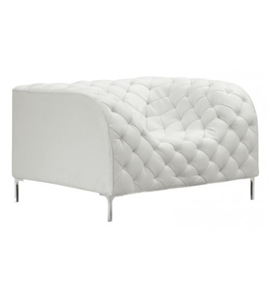  Providence Arm Chair White (900271) - Zuo Modern