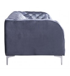  Providence Sofa Gray Velvet (900280) - Zuo Modern